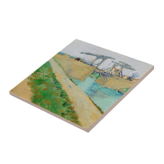 Carreau Vincent van Gogh - Pont Langlois à Arles #2 (Côté)