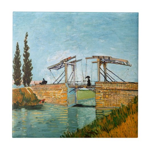 Carreau Vincent van Gogh - Pont Langlois à Arles #3 (Devant)