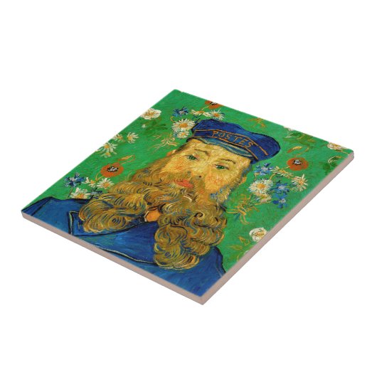 Carreau Vincent Van Gogh - Postman Joseph Roulin (Côté)