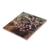 Carreau Vincent Van Gogh - Rosebush In Blossom Fine Art (Côté)