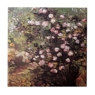 Carreau Vincent Van Gogh - Rosier en Fleurs Beaux-Arts
