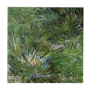 Carreau Vincent Van Gogh - Touffes d'Herbe Beaux-Arts