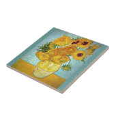 Carreau Vincent van Gogh - vase avec 12 tournesols (Côté)