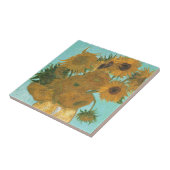 Carreau Vincent van Gogh - Vase avec douze tournesols (Côté)