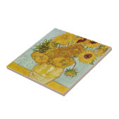 Carreau Vincent Van Gogh - Vase avec douze tournesols (Côté)