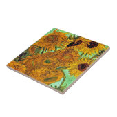 Carreau Vincent Van Gogh - Vase Avec Douze Tournesols (Côté)