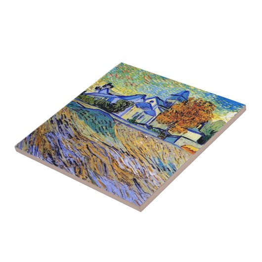 Carreau Vincent Van Gogh - Vue sur l'asile et la chapelle (Côté)