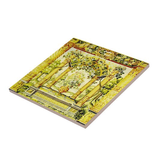 Carreau Vins et raisins toscans (Côté)