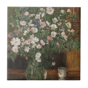 Carreau Vintage Anna Munthe-Norstedt Wild Briar Roses