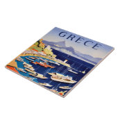 Carreau Vintage Athènes Grèce Voyage (Côté)