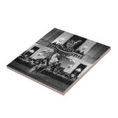 Carreau Vintage Autriche Vienne Courbette espagnole (Côté)