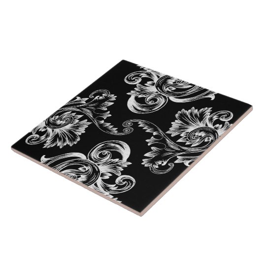 Carreau Vintage (blanc) (Côté)