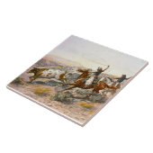 Carreau Vintage Buccaros Charles Marion Russell (Côté)