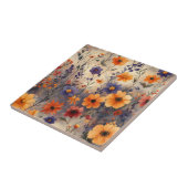 Carreau Vintage Butterfly Wildflower (11) (Côté)