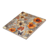 Carreau Vintage Butterfly Wildflower (12) (Côté)