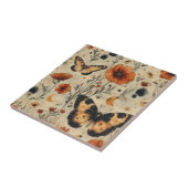 Carreau Vintage Butterfly Wildflower (7) (Côté)