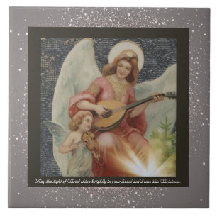 Carreau Vintage Carrelage en céramique de Noël religieux +