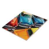 Carreau Vintage Cars Pattern (Côté)