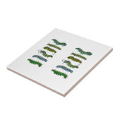 Carreau Vintage Caterpillar Illustration Mug  (Côté)