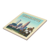 Carreau Vintage Charlotte Caroline du Nord (Côté)