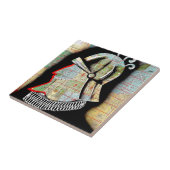 Carreau Vintage Chili Santiago Voyage (Côté)