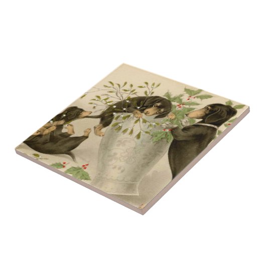 Carreau Vintage Christmas Victorian (Côté)