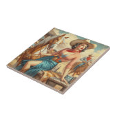 Carreau Vintage Cowgirl (Côté)