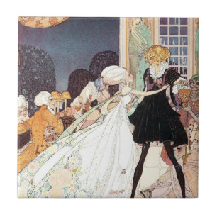 Carreau Vintage Douze princesses dansantes par Kay Nielsen