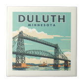 Carreau Vintage Duluth Minnesota (Devant)