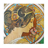 Carreau Vintage Floral Mucha (Devant)