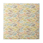 Carreau Vintage Floral Seamless Pattern (Devant)