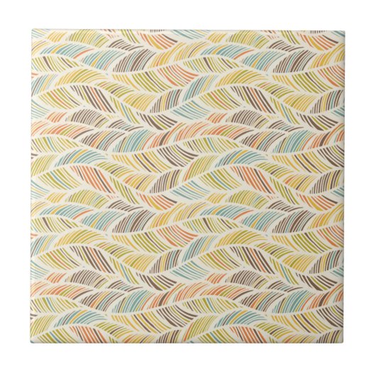 Carreau Vintage Floral Seamless Pattern (Devant)