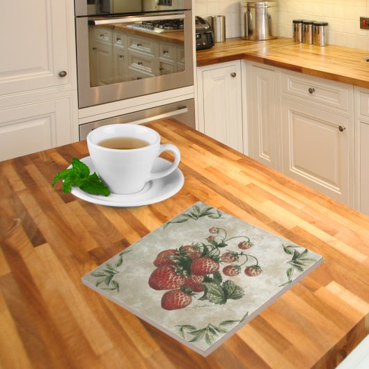 Carreau Vintage fraises Carrelage en céramique rustique