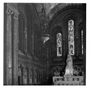 Carreau Vintage France Paris sacré Cœur chapelle vierge