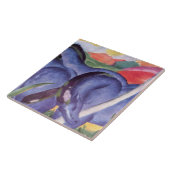 Carreau Vintage Franz Marc Les Grands Chevaux Bleus (Côté)