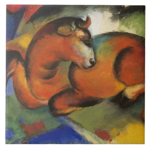 Carreau Vintage Franz Marc Red Bull