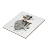 Carreau Vintage Harrison Fisher (Côté)