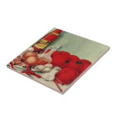 Carreau Vintage Italien Alimentation Tomate Onions Poivron (Côté)