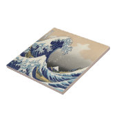 Carreau vintage japanese ukiyo e the great water (Côté)