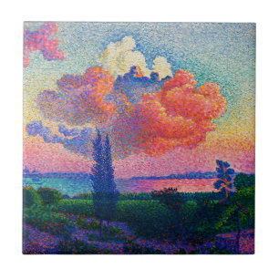 Carreau Vintage Le nuage rose (1896)