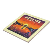 Carreau Vintage Memphis Tennessee (Côté)