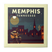 Carreau Vintage Memphis Tennessee (Devant)