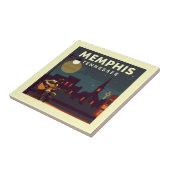 Carreau Vintage Memphis Tennessee (Côté)
