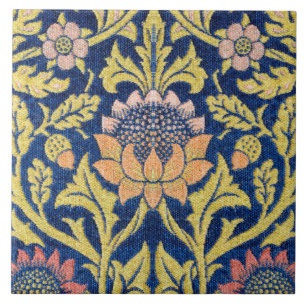 Carreau Vintage modèle floral, William Morris