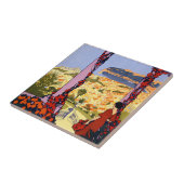 Carreau Vintage Monaco Monte Carlo Travel Tile (Côté)