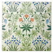 Carreau Vintage motif floral William Morris (Devant)