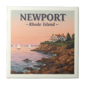 Carreau Vintage Newport Rhode Island (Devant)