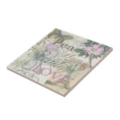 Carreau Vintage Peace Home Belle Amour (Côté)