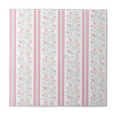 Carreau Vintage Pink Floral Coquette Nursery (Devant)