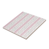 Carreau Vintage Pink Floral Coquette Nursery (Côté)